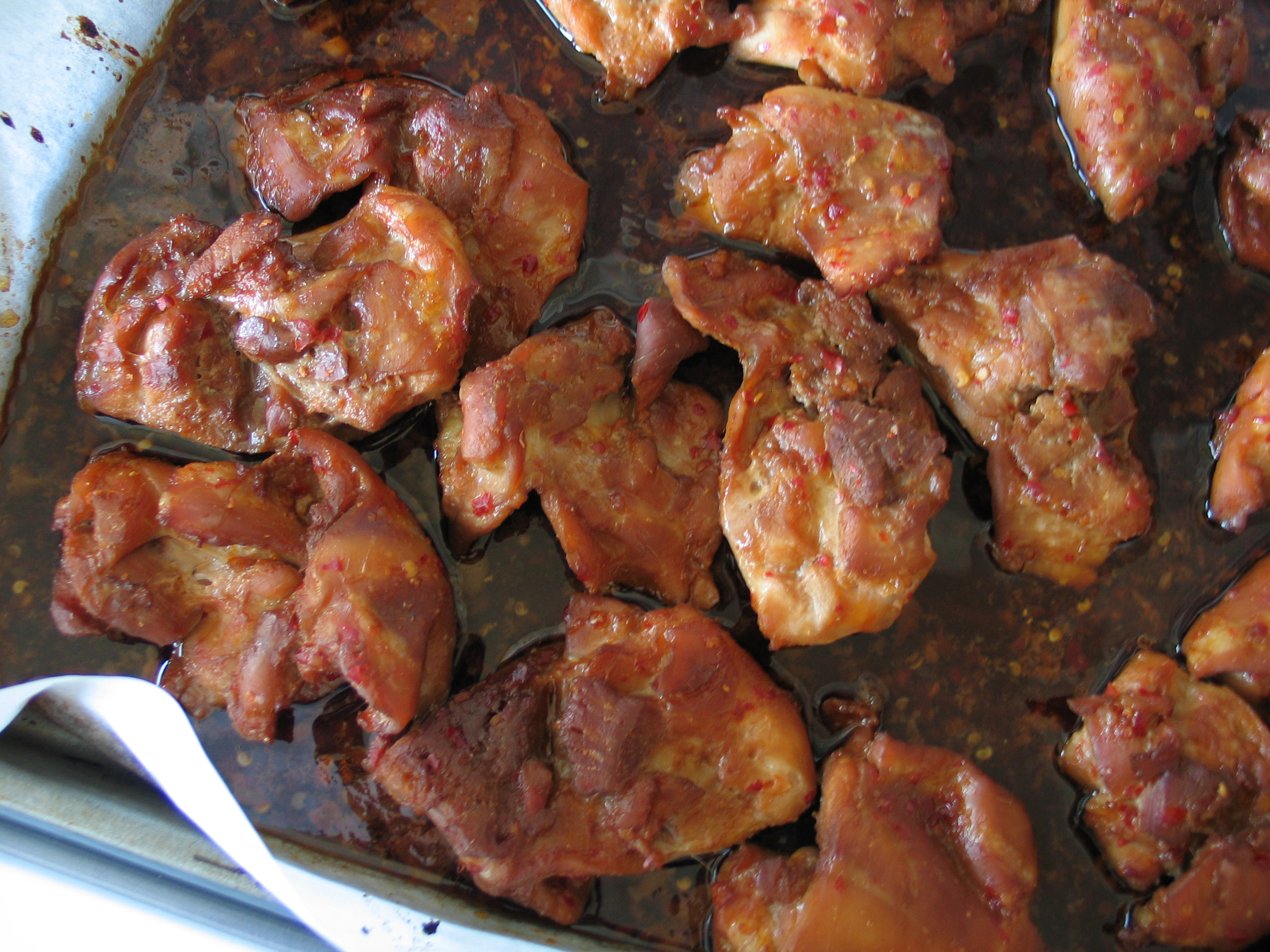 Sweet and Spicy Chicken Thighs