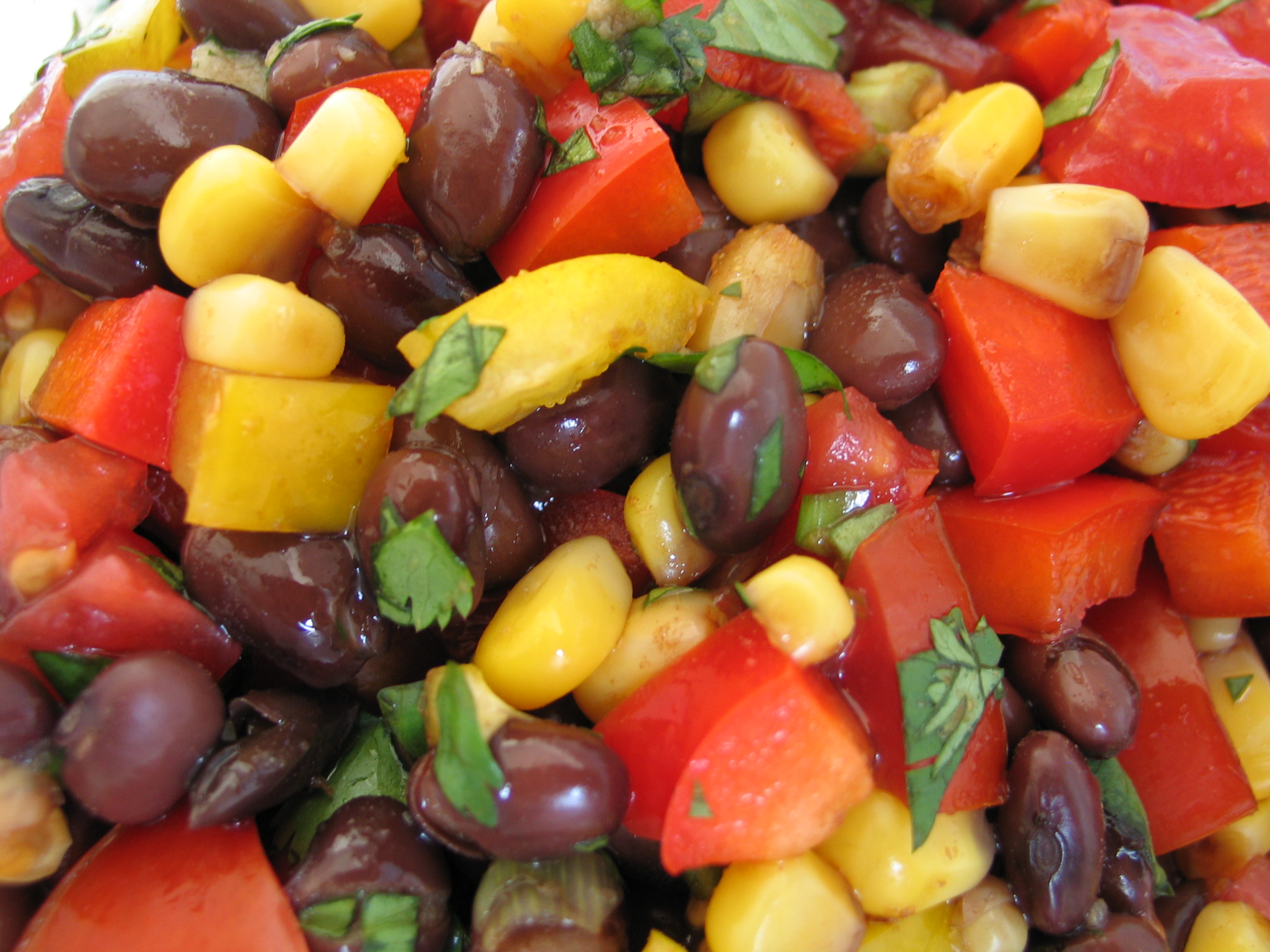 Black Bean Salsa (or Salad)
