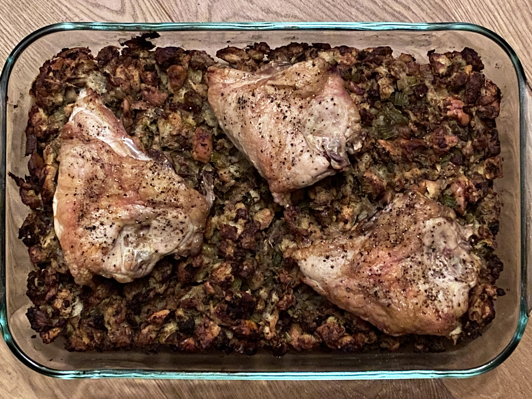 Quick(er) Chicken and Stuffing