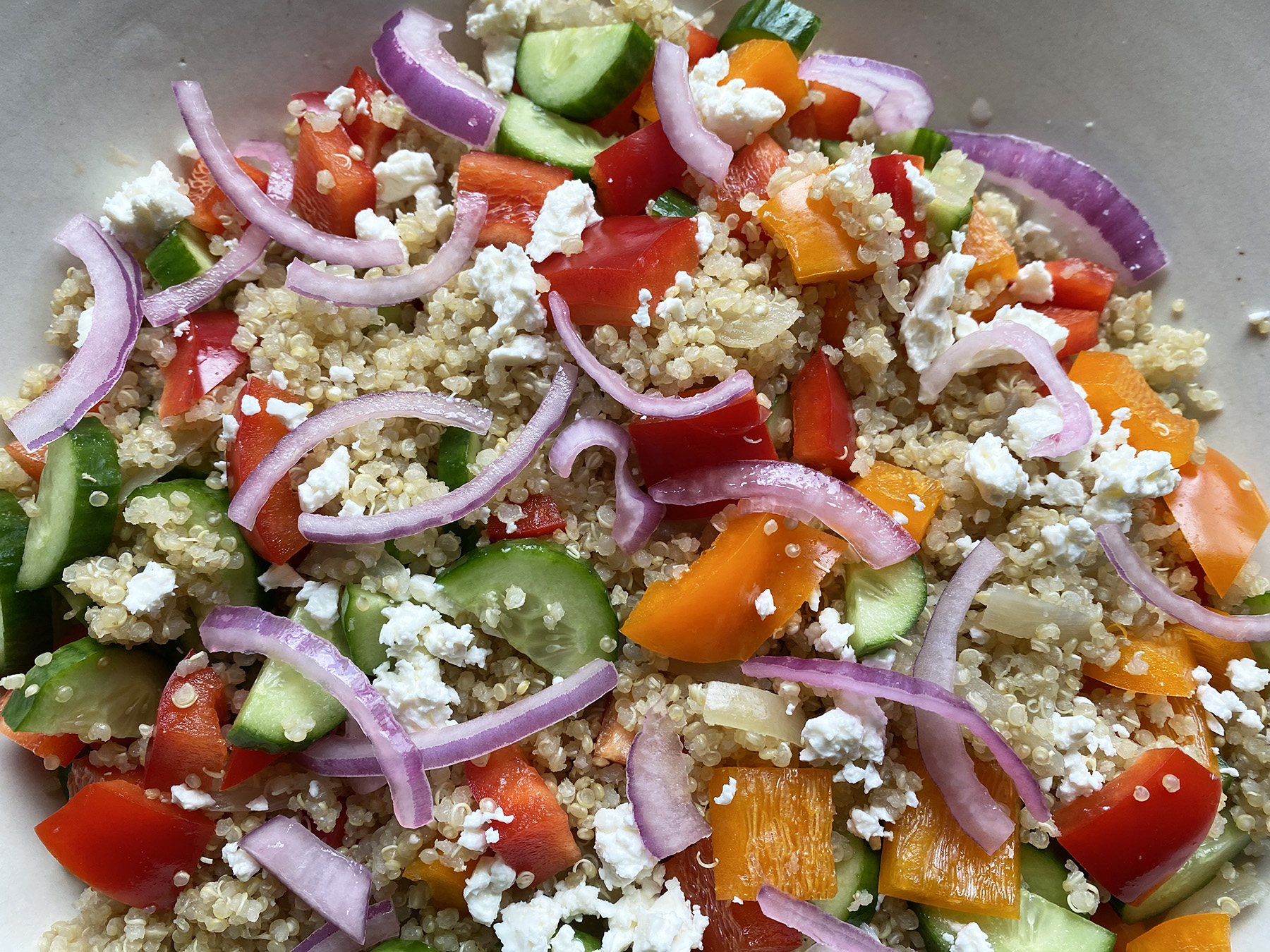 Quinoa (Greek) Salad