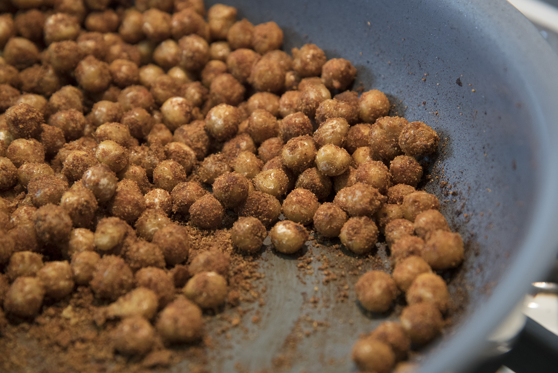 Smoky Chickpea Goodness (with Tahini Dressing)