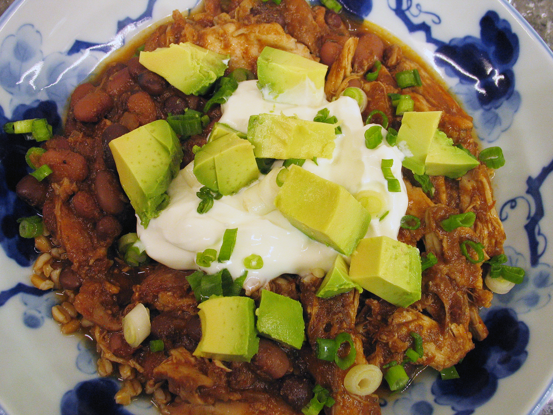Chicken Chili (Slow Cooker)