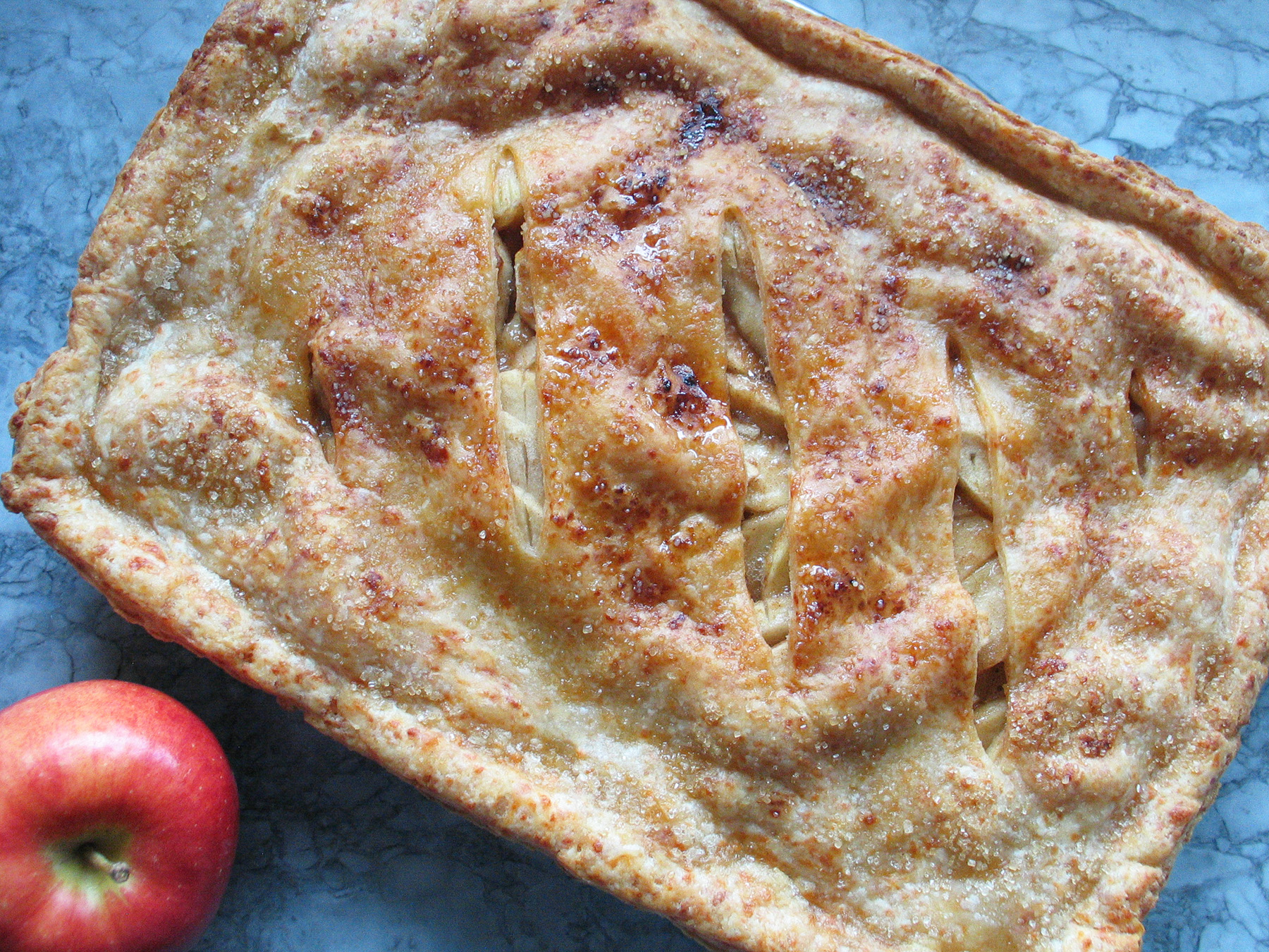 Apple Slab Pie (9×13) with Cheddar Cheese Crust