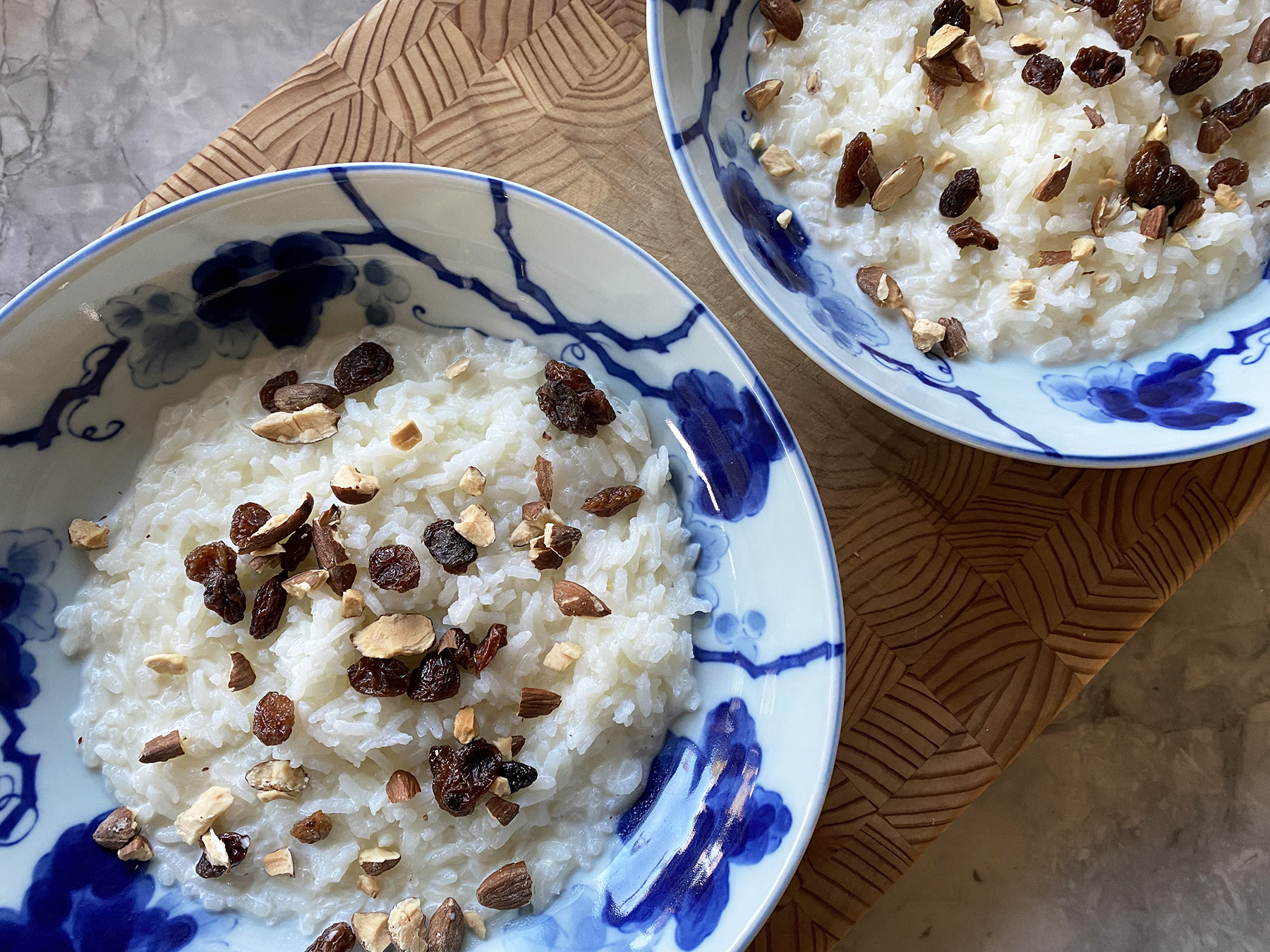 Hot Rice Cereal (with Toppings)