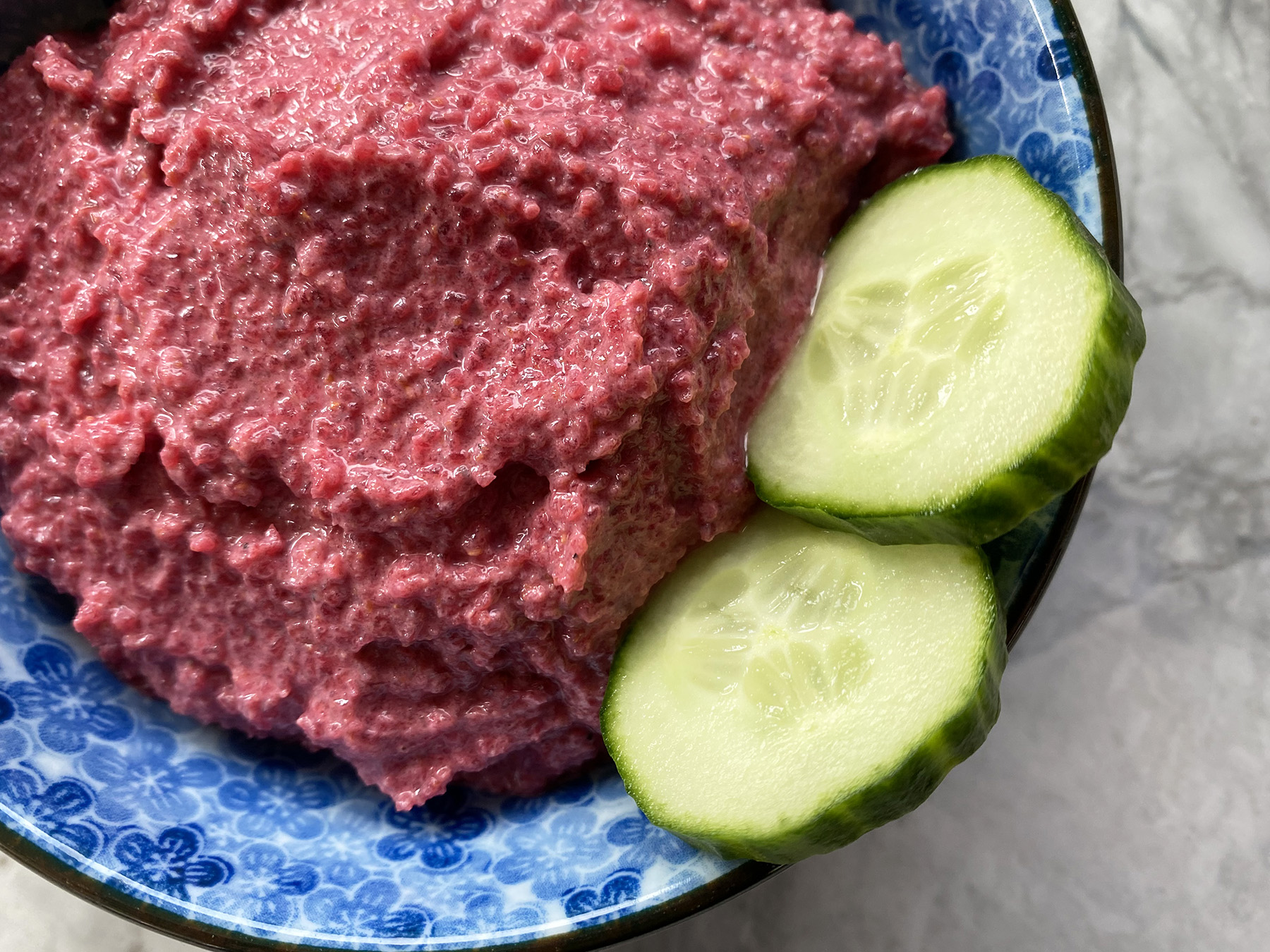 Beet and Ginger Dip