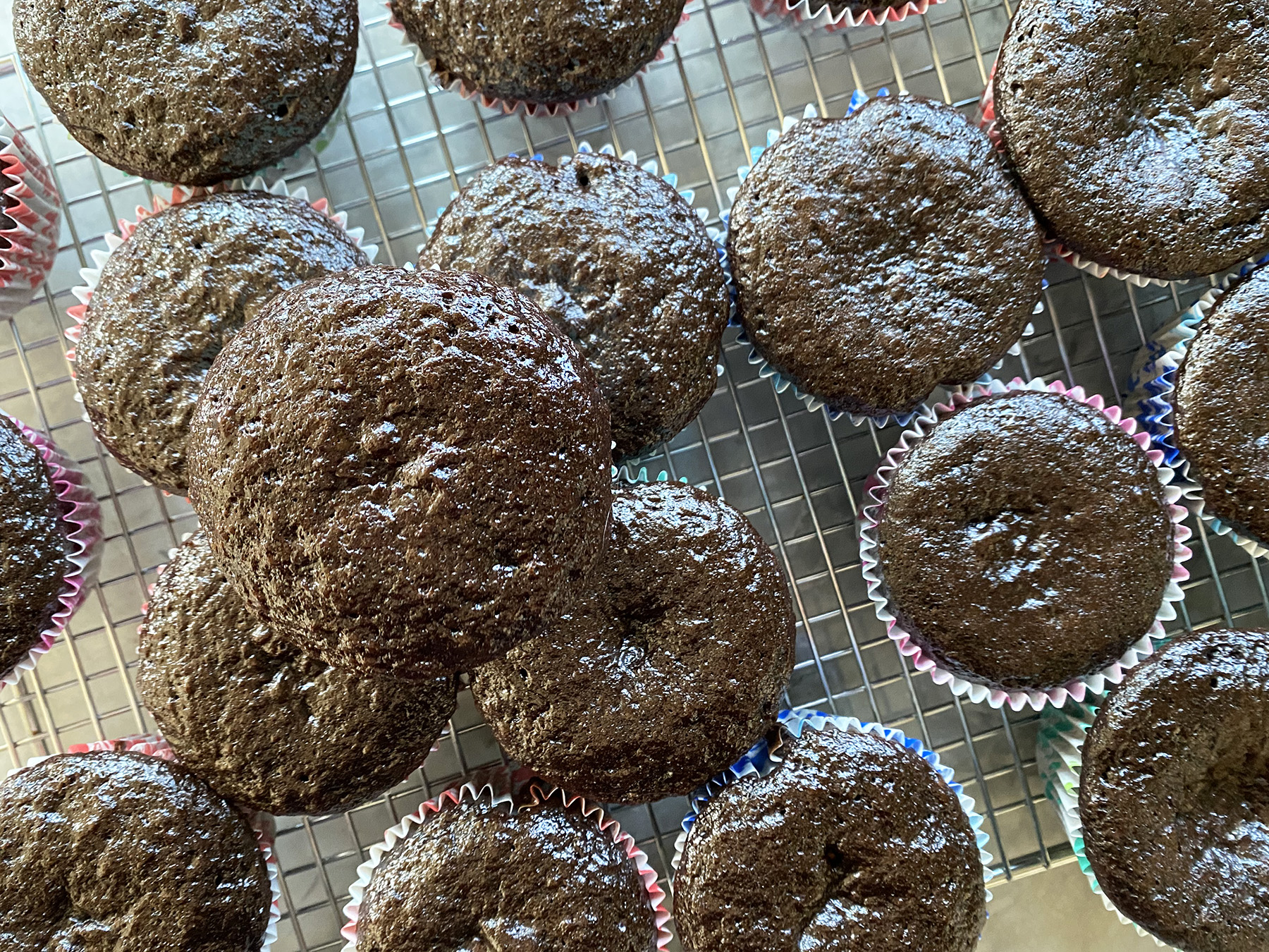 Chocolate Cupcakes (Makes 24)